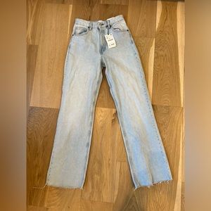 Zara High-rise Wide Leg Jeans